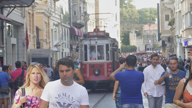Istiklal cad Taksim  Istanbul Tyrkia