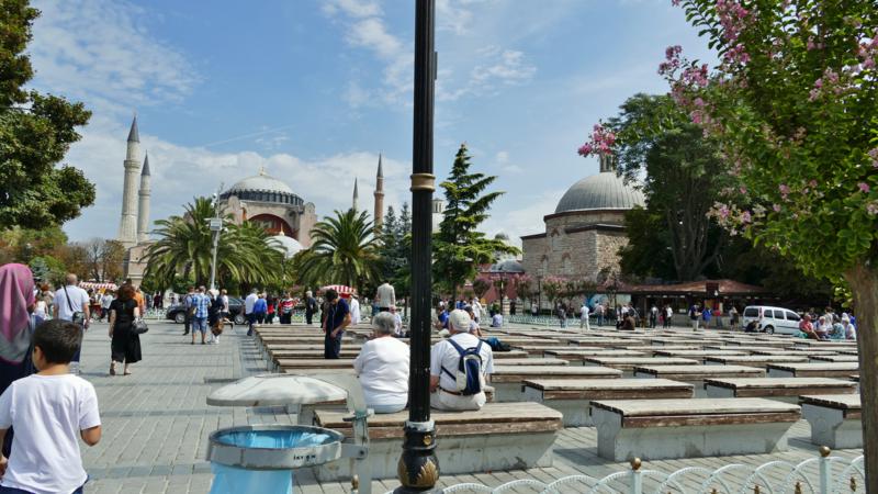 Istanbul Tyrkia Sultanahmet distriktet