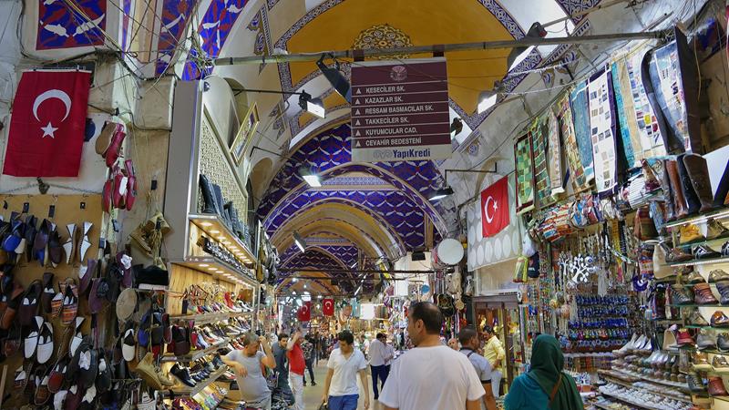Gran Bazar  Istanbul Tyrkia