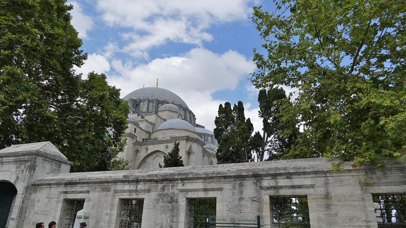 SÜLEYMANIYE MOSKEEN Istanbul Tyrkia