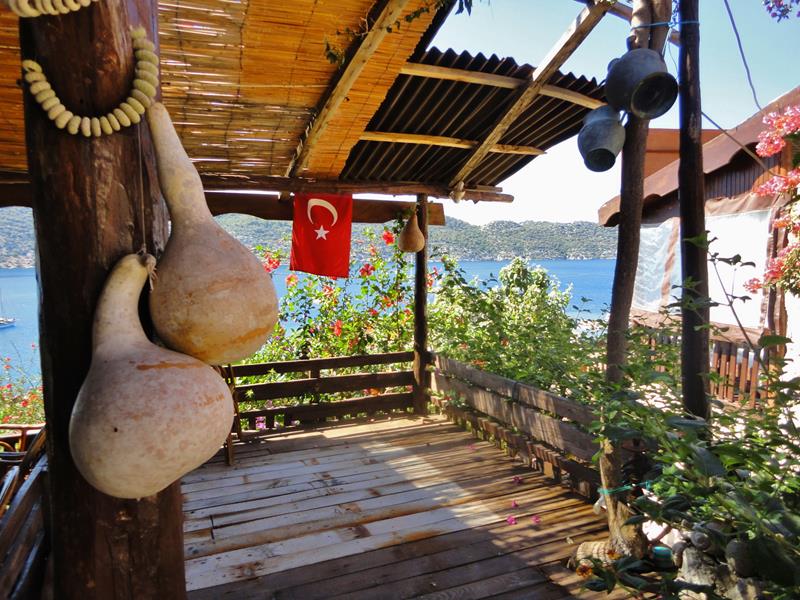 Kaleköy er fredet med gamle hus og vakker natur