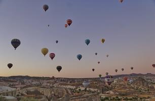 Ballong tur Kappadokkia Tyrkia